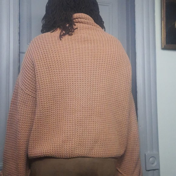 Free People Over Size Chunky Knit Sweater - Picture 12 of 12